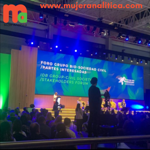 Mujer y Ciudadanía destaca el rol de la sociedad civil en el Foro Empresarial del Grupo BID en Paraguay