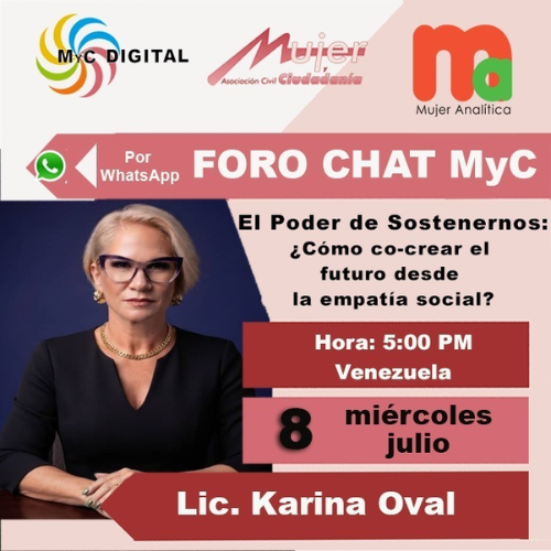 Foro Chat: El poder de sostenernos: ¿Cómo crear el futuro desde la empatía social?