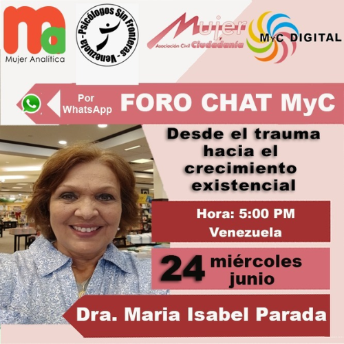 Foro chat: Desde el trauma hacia el crecimiento existencial