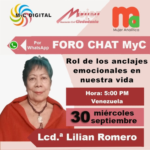 Foro Chat: Rol de los anclajes emocionales en nuestra vida